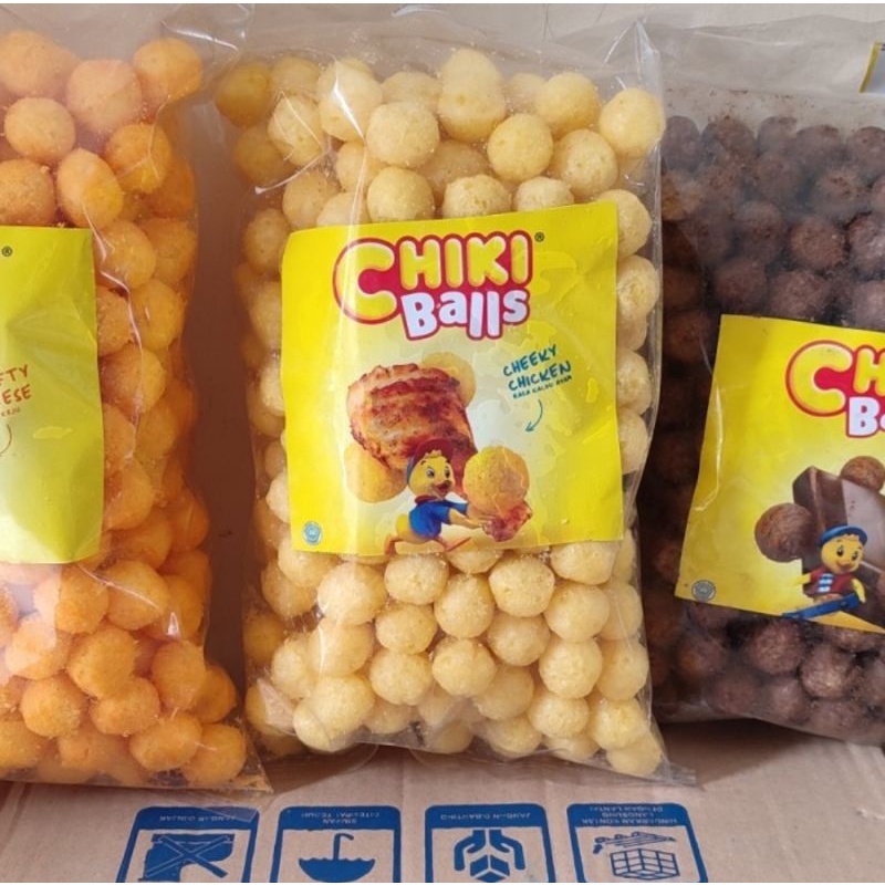 

Chiki Balls Kemasan 200gr Rasa Ayam/Cokelat/Keju