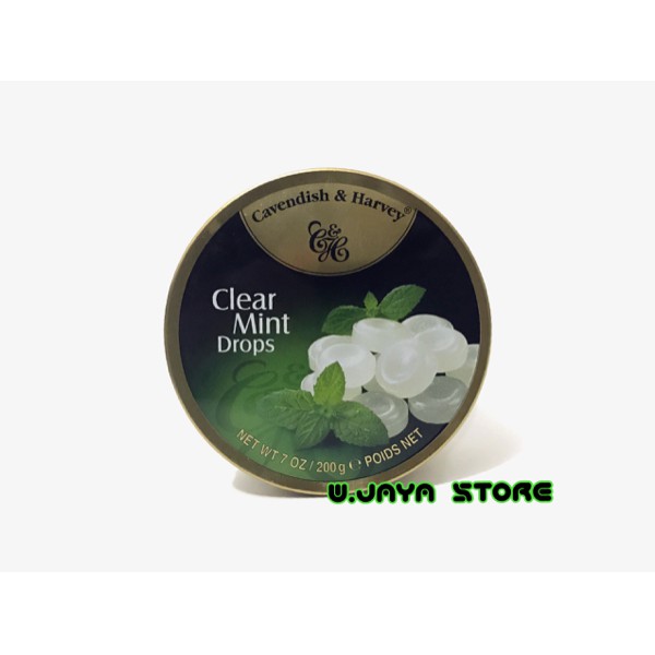 

Permen Cavendish & Harvey Clear Mint Drops