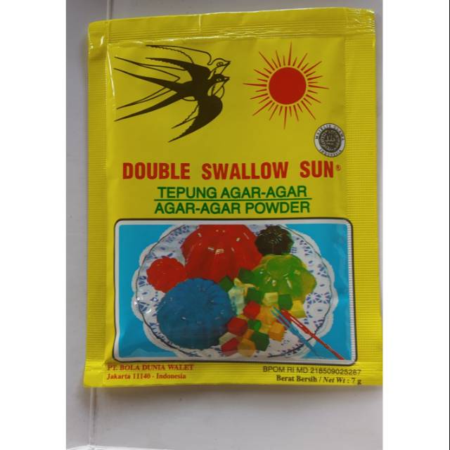 

Agar Agar Double Swallow Sun ( Matahari