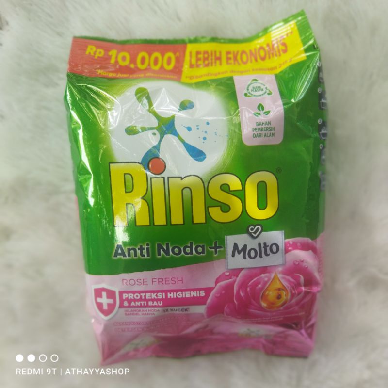 Deterjen bubuk Rinso 400 gram