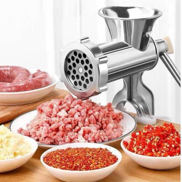 Penggiling Daging Manual Bahan Stainless