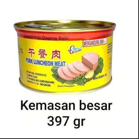 

dfxi Ma ling FYF / TTS Luncheon Pork Meat 397gram / 170gram / Daging Ham Babi Maling Non Halal Best Promo