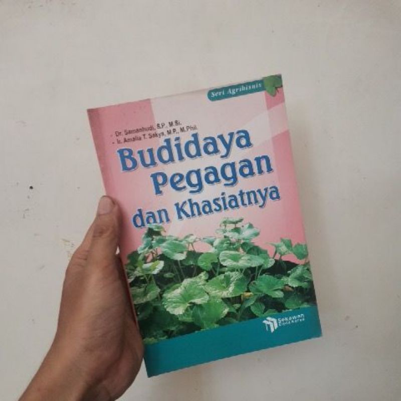 

Buku budidaya pegagan dan khasiatnya
