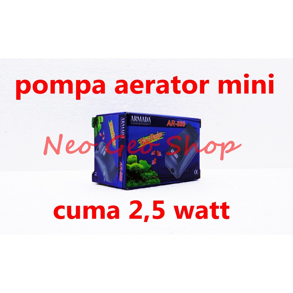 mesin pompa gelembung udara aerator air pump aquarium MINI grosir