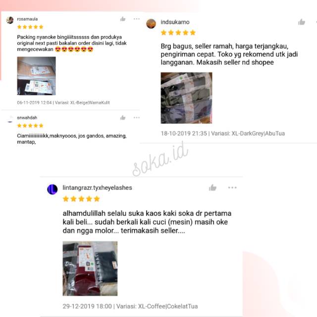 Kaos Kaki Soka Jempol Panjang Soka Kaos Kaki Panjang Kaos Kaki Jempol Standar