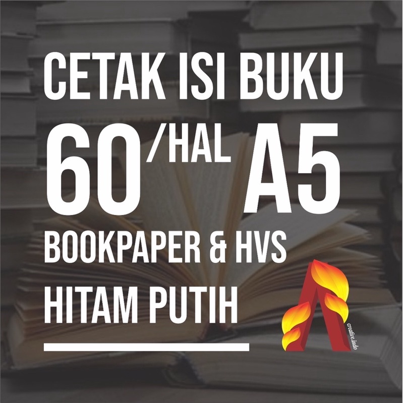 

jasa print buku // cetak isian buku // cover diproduk sebelah