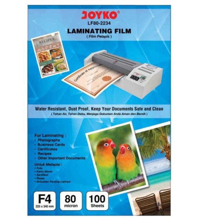 

L9S♛ laminating film plastik press laminasi folio joyko Paling Laris