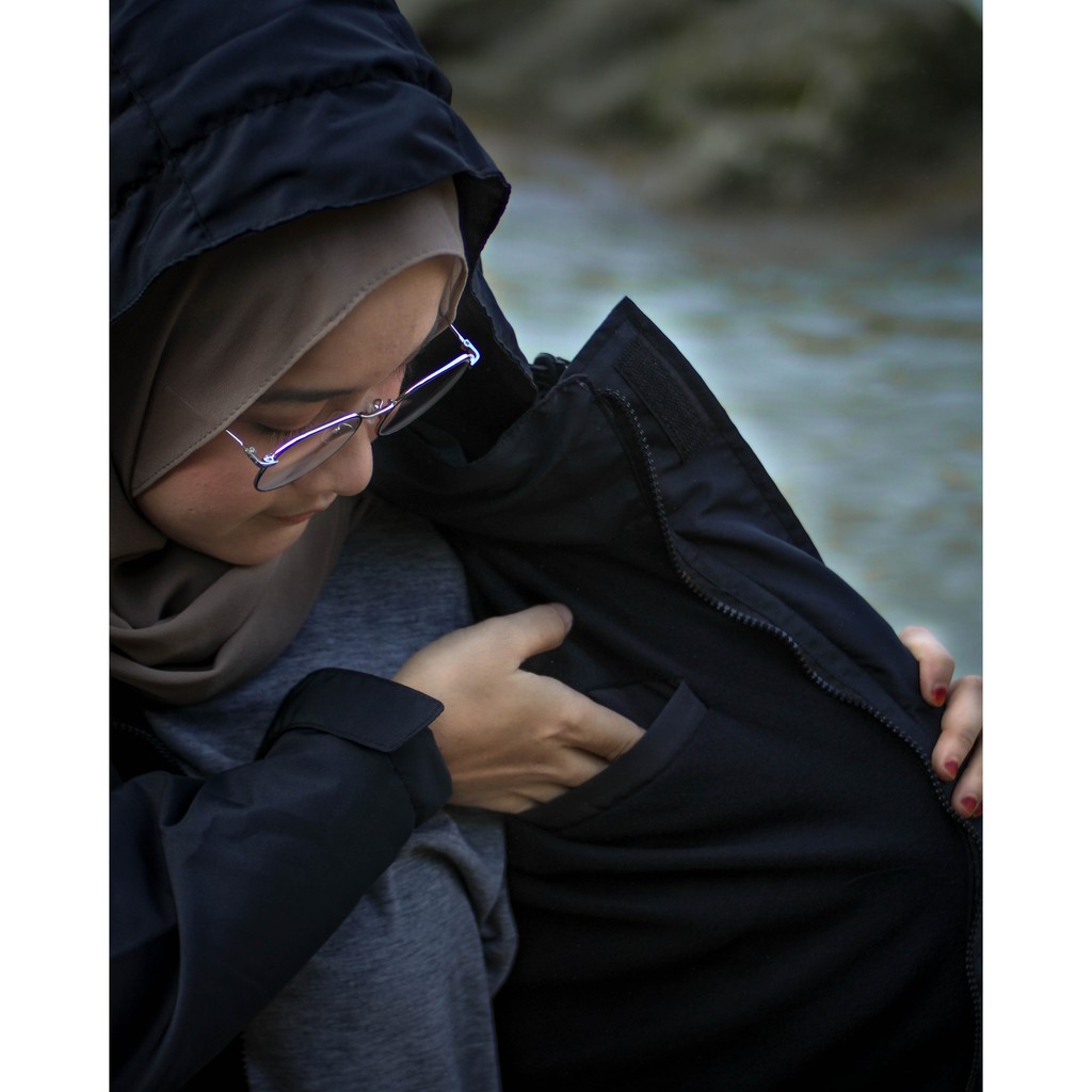 REDWOOD Jaket Gunung Anti Air - Jaket Outdoor Waterproof Pria dan Wanita Original-7