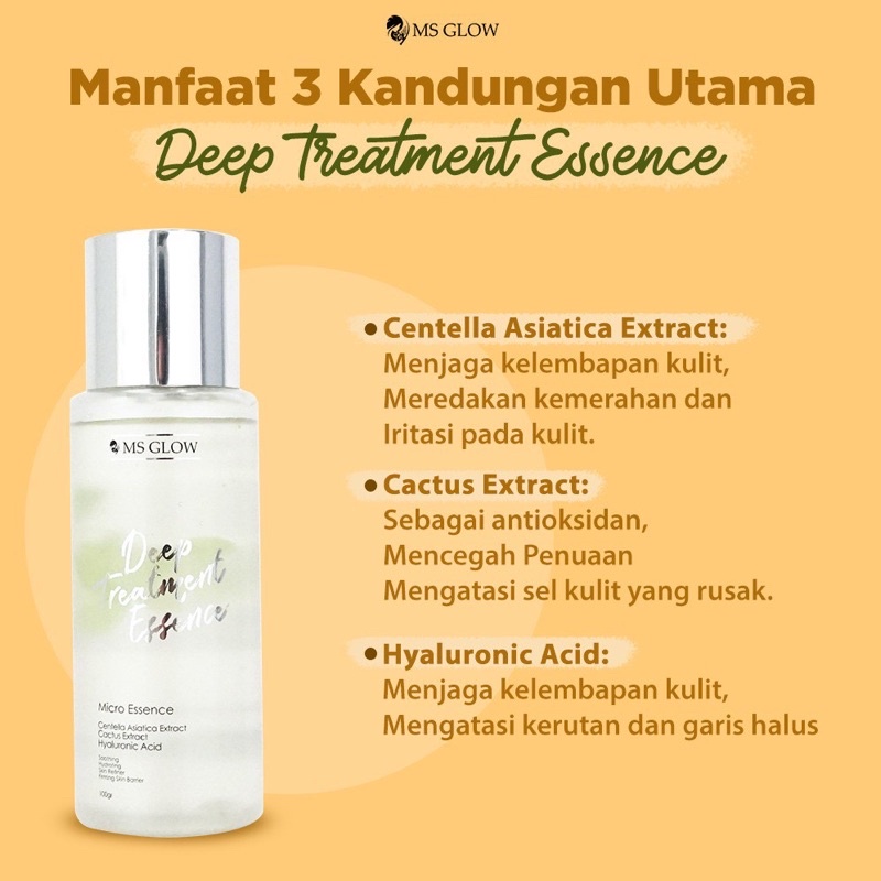 MS GLOW DEEP TREATMENT ESSENCE MS GLOW DTE ORIGINAL