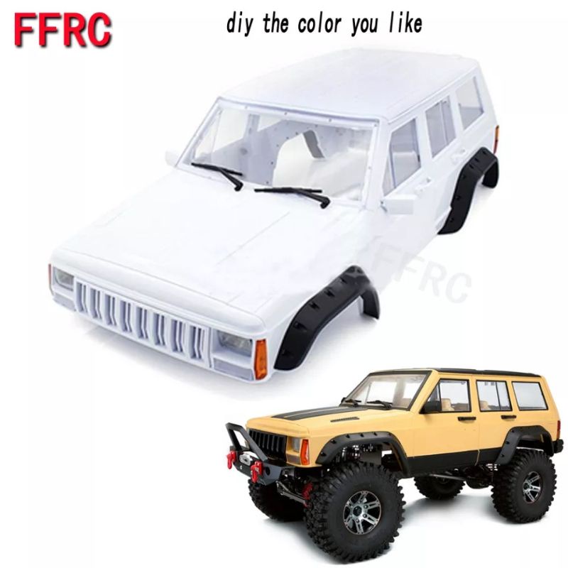 Body axial cherokee rc car rgt austar injora wb 313mm wheelbase hardbody upgrade