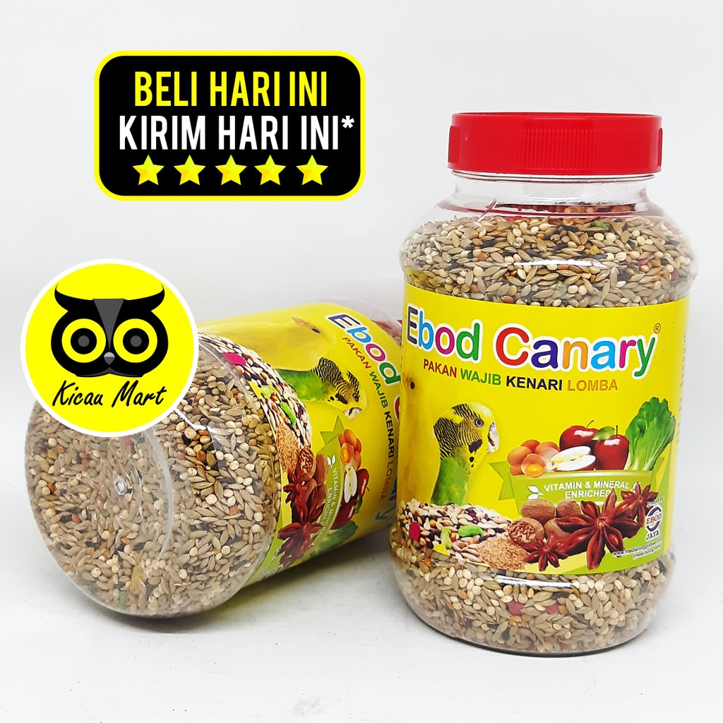 PAKAN CANARY EBOD JAYA TOPLES MAKANAN HARIAN BURUNG KENARI BLACKTHROAT BRANJANGAN PARKIT PKNKTEJ