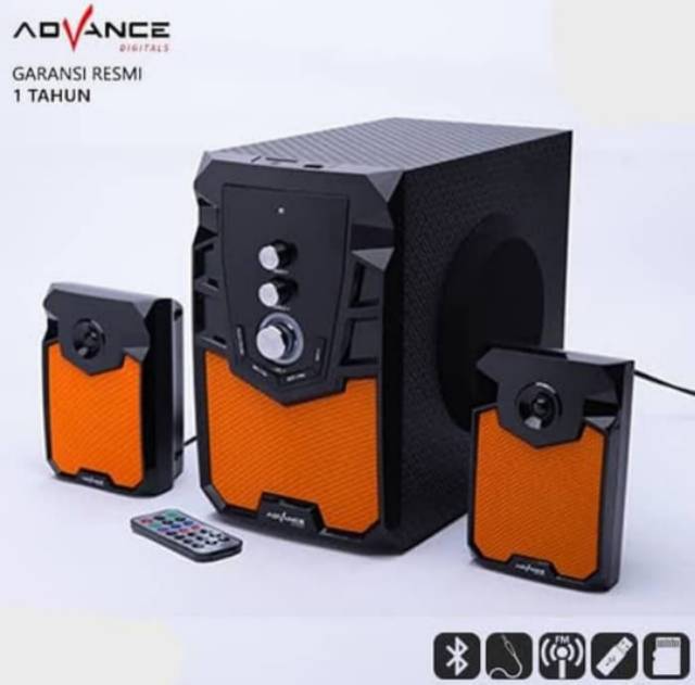 Advance Speaker Aktif  Multimedia 2.1 Bluetooth Subwoofer M310BT