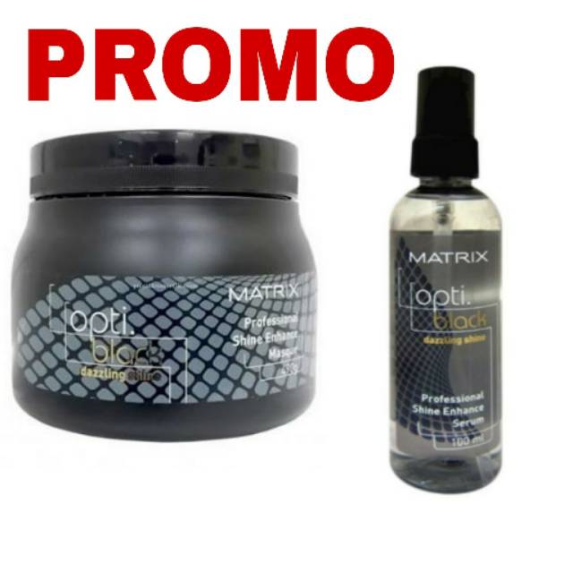 Matrix Biolage Hair Mask Opti Black Masker Serum Vitamin Minyak