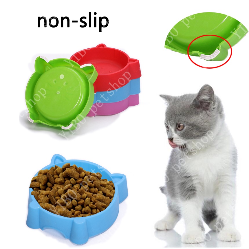 Mangkok Makan / Minum Anti slip Untuk Anjing / Kucing
