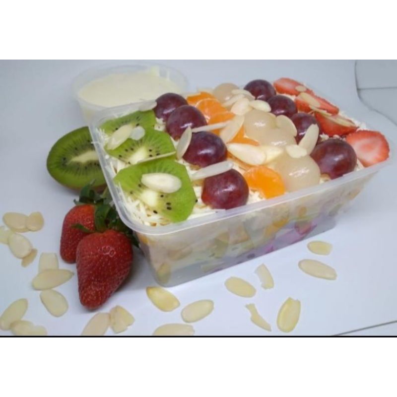 

Salad buah /cheese saus 1000 mili