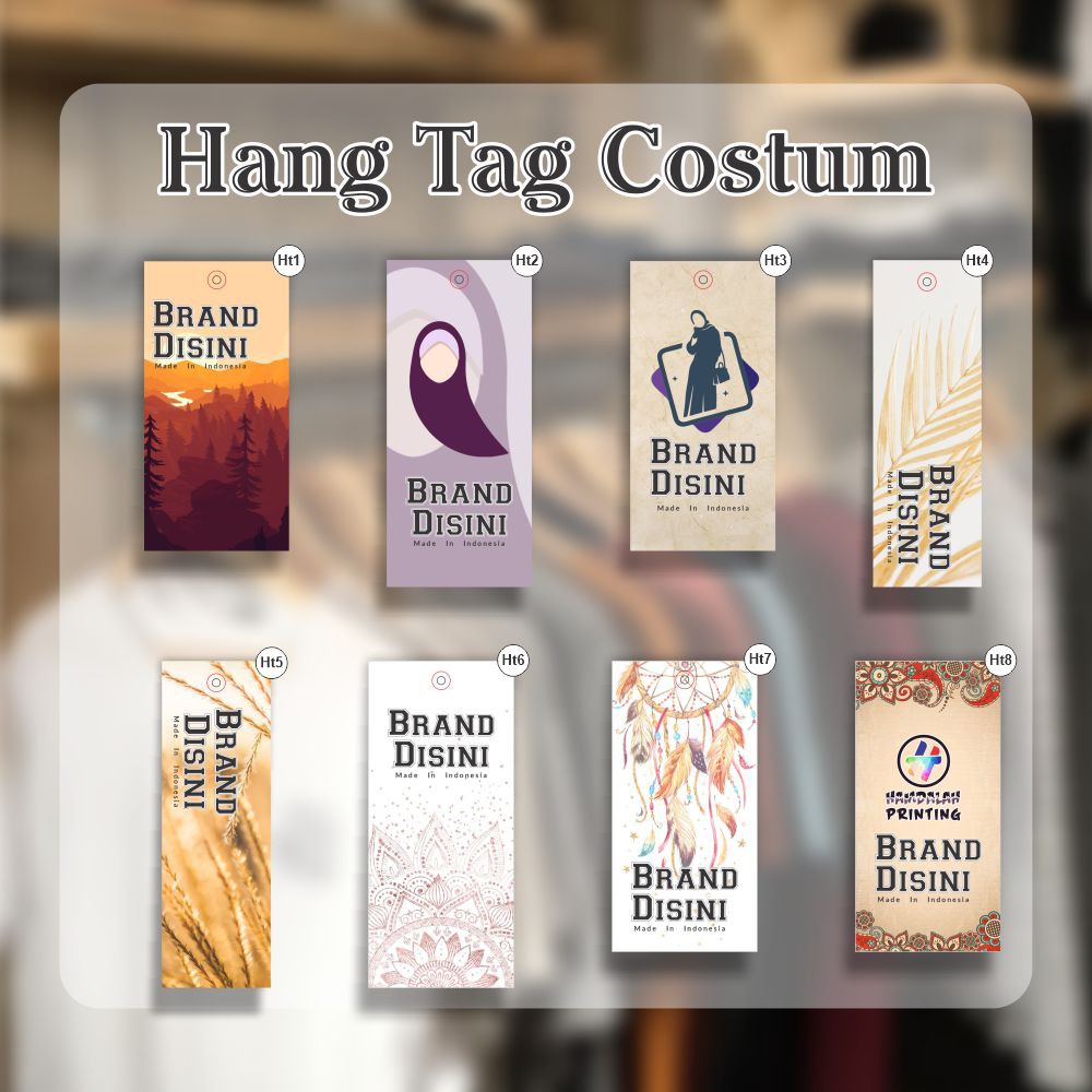 

HANG TAG BAJU atau LABEL BAJU ( free desain costum )