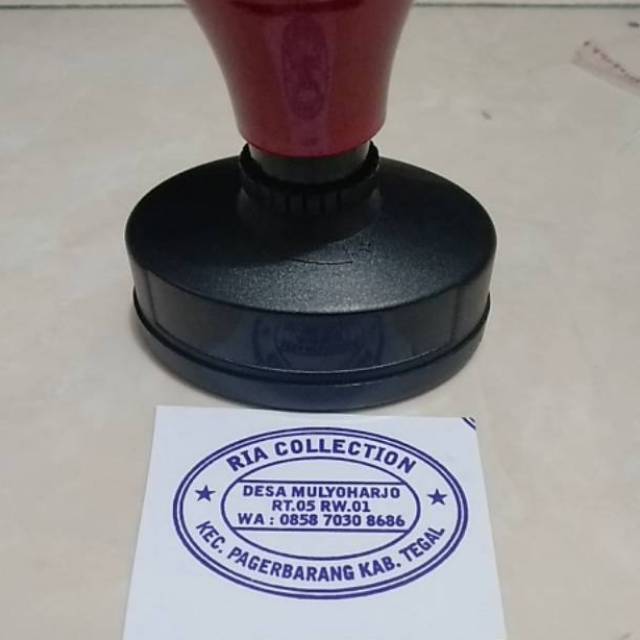 

Stempel Flash OVAL 35x51mm