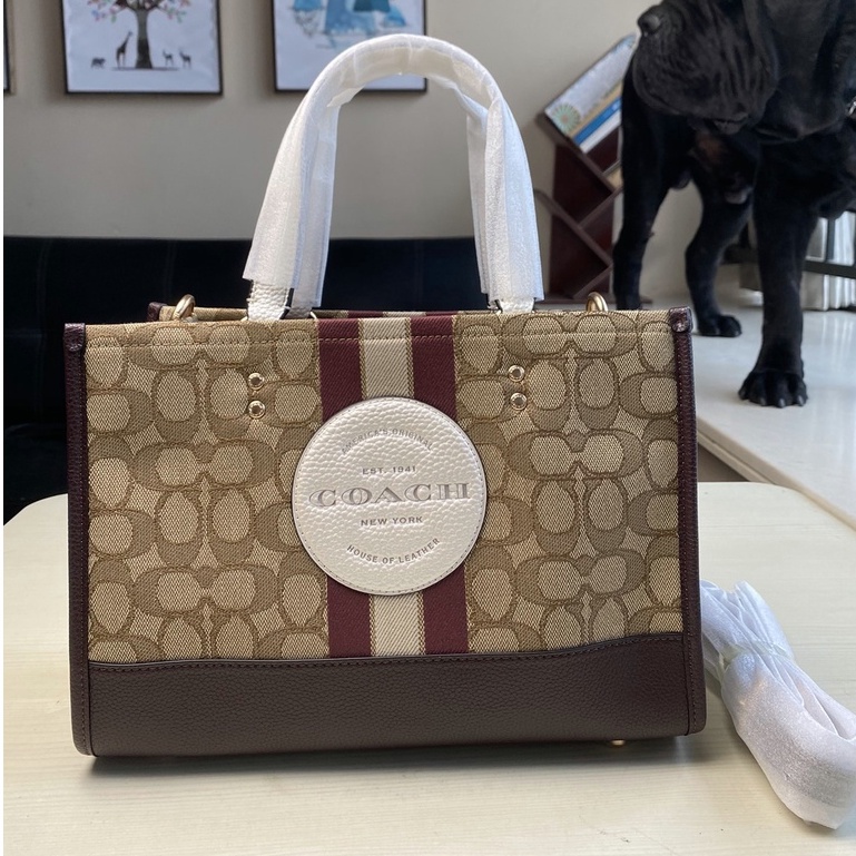coach original  8407 canvas tote bag handbag shoulder bag messenger bag   ttb
