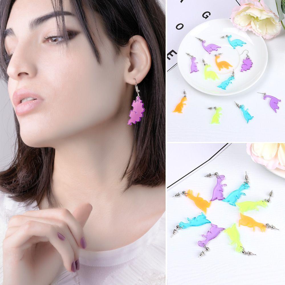 Lily Anting Akrilik Hadiah Ulang Tahun Warna-Warni Hewan Indah Perhiasan