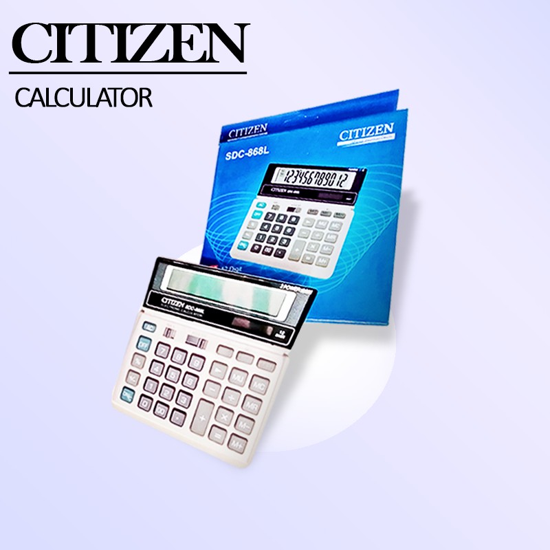 

KALKULATOR CITIZEN SDC 868L (12 DIGIT)