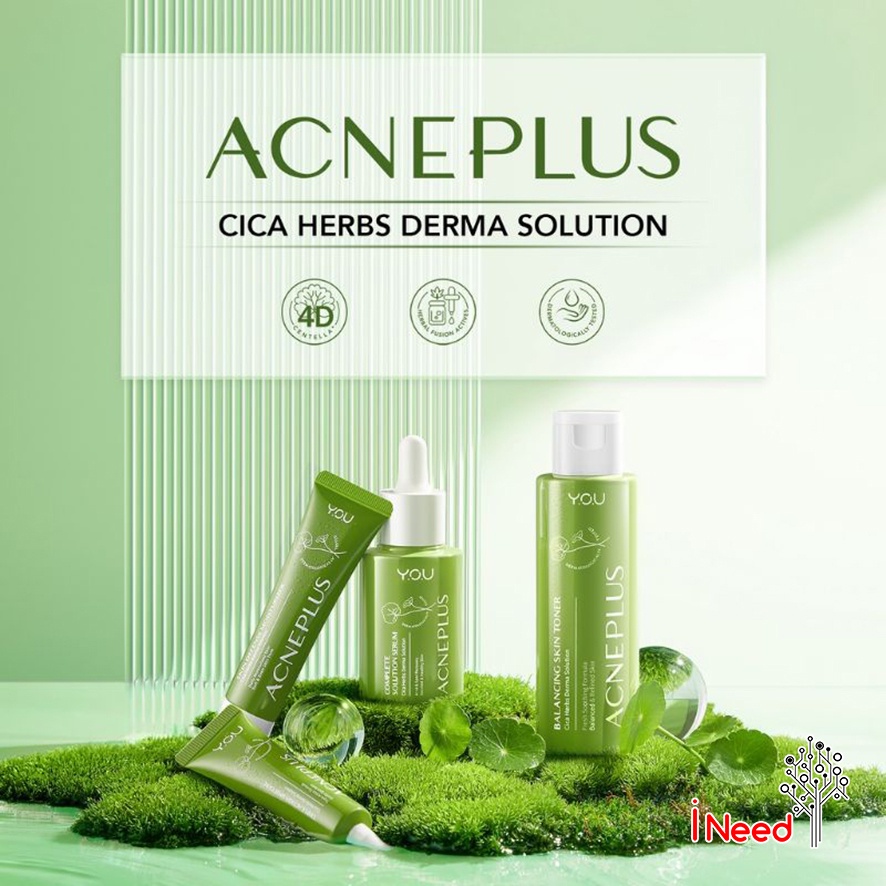 (INEED) YOU AcnePlus Triple Action Spot Care 15gr Gel Jerawat - Acne Spot Gel