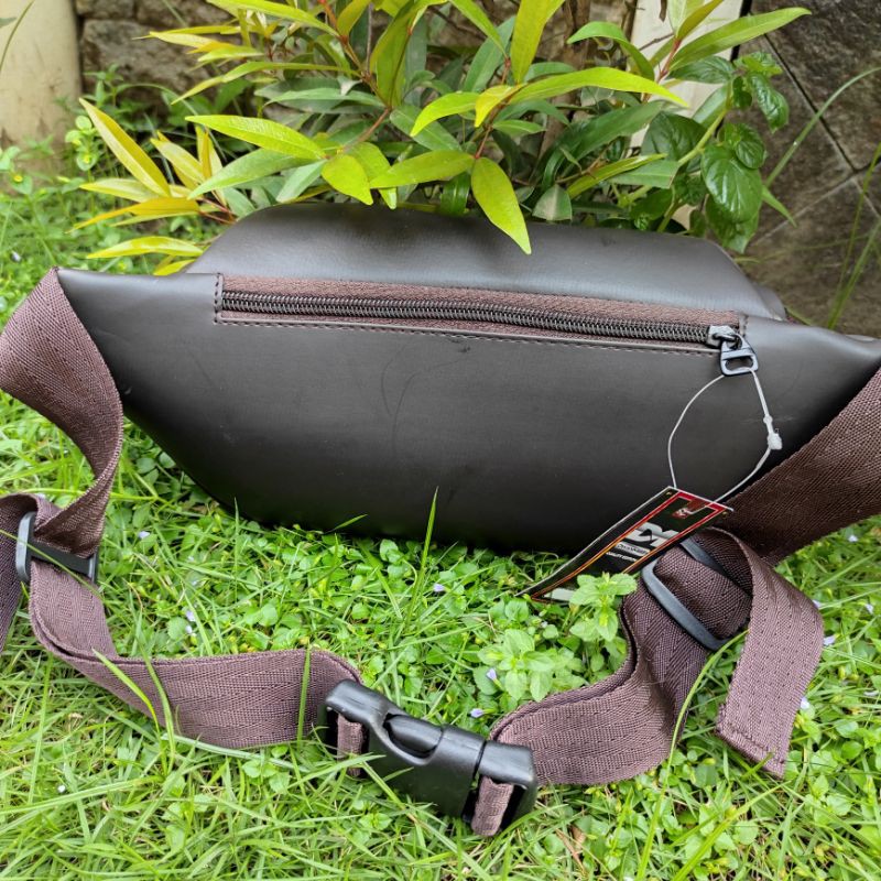 Water Proff 92℅ TAS PRIA ORIGINAL DM  TAS SELEMPANG PRIA - WAIST BAG PRIA TAS PRIA KULIT PU PREMIUM