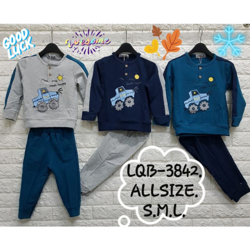 setelan panjang La Qi Lai all size s.m.L.1.2.3