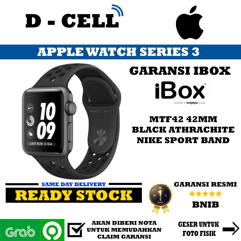 harga apple watch series 3 nike di ibox