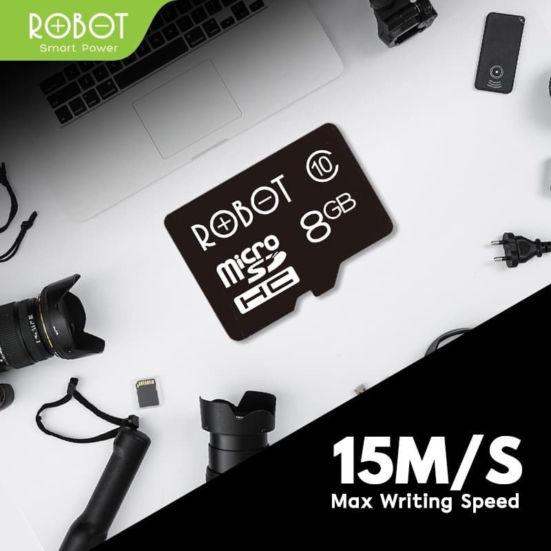 ROBOT Memory Card Kartu Memori HP Micro SD 16GB 32GB Class 10 Original