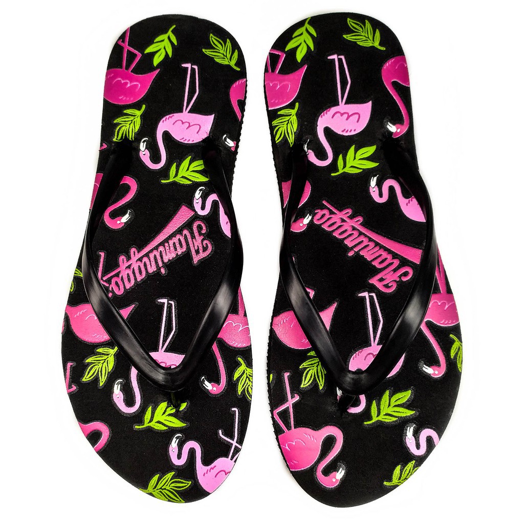 Sandal Jepit Spon Flamingo New