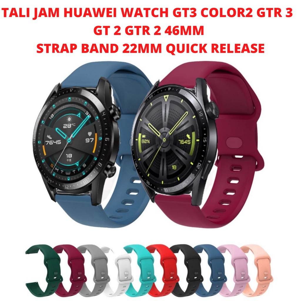 TALI JAM HUAWEI WATCH GT3 GTR 3 GT 2 GTR 2 46MM STRAP BAND 22MM UNIVERSAL QUICK RELEASE GT2