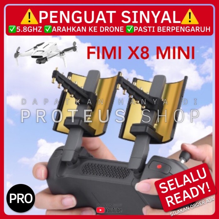 PENGUAT SINYAL SIGNAL BOOSTER FIMI X8 MINI SE ANTENA YAGI ANTENNA