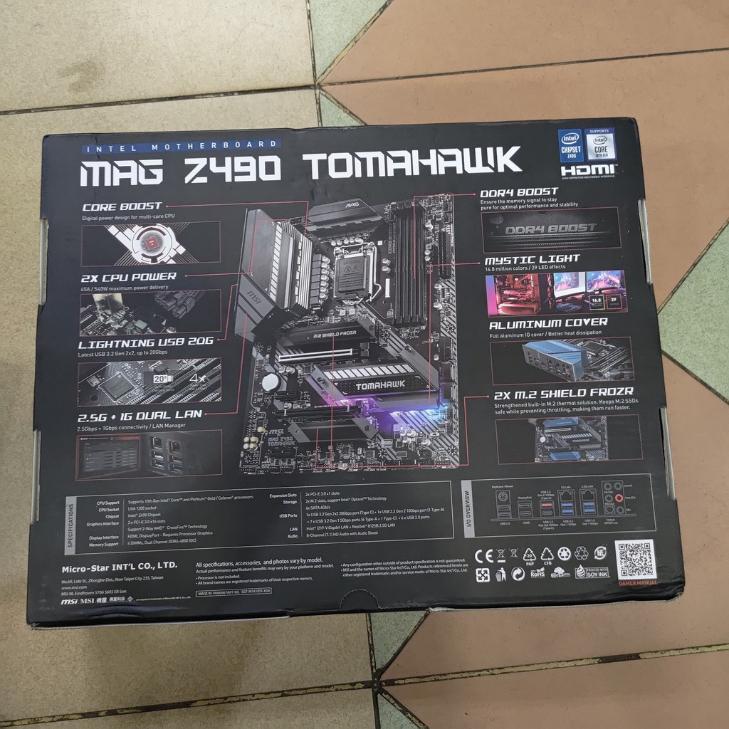 MSI MAG Z490 Tomahawk 1200