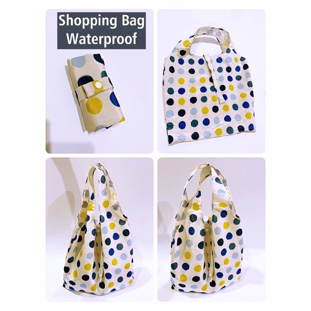 Fawn’G Handmade - Shopping Bag Warerproof / Tas Belanja Lipat bahan waterproof