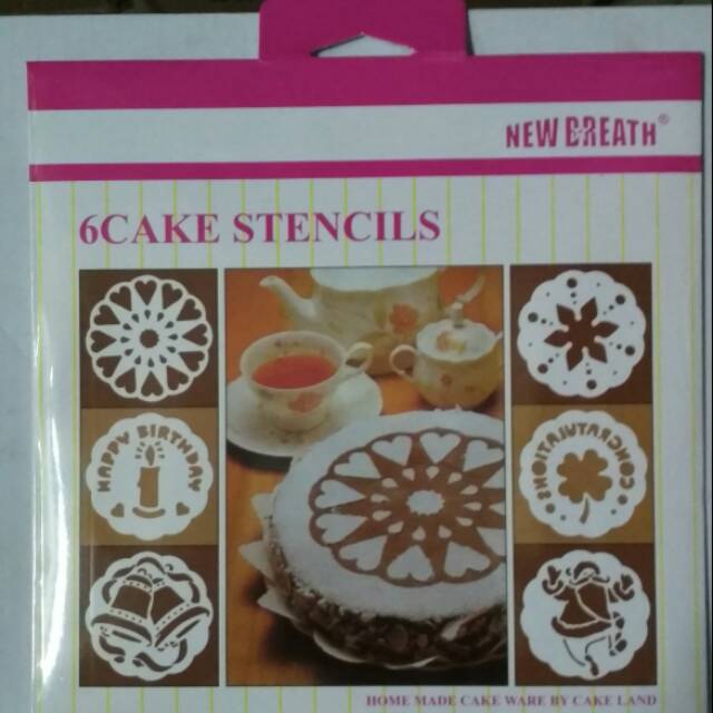 

Cake stencil