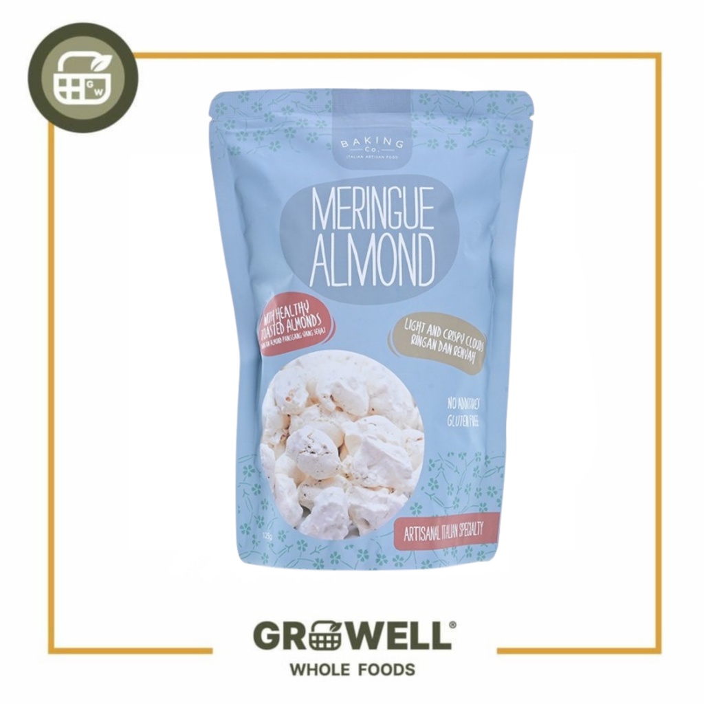 

BAKING CO MERINGUE ALMOND 125GR