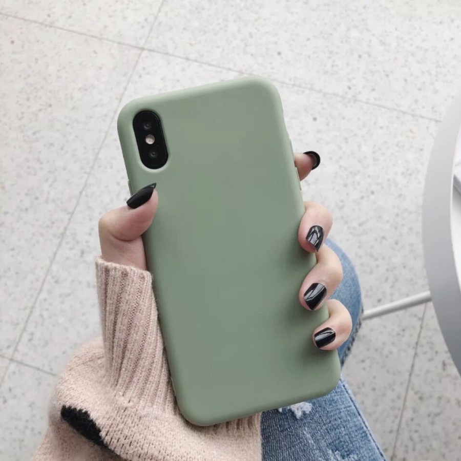 Soft Case Pastel Oppo A33 A53 2020 A5 A9 A5s A7 A12 Vivo Y12 Y15 Y17