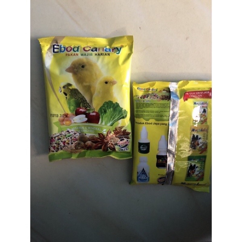 ebod kenari/pakan kenari bagus/pakan kenari murah