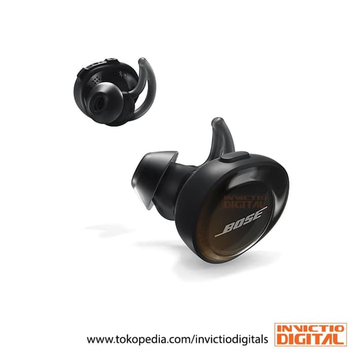 Bose Soundsport Free Black Original   Truly Wireless Earphone Sport