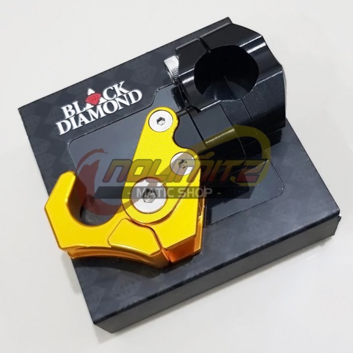 Hook Gantungan Barang Lipat Black Diamond Honda PCX 125 150 160