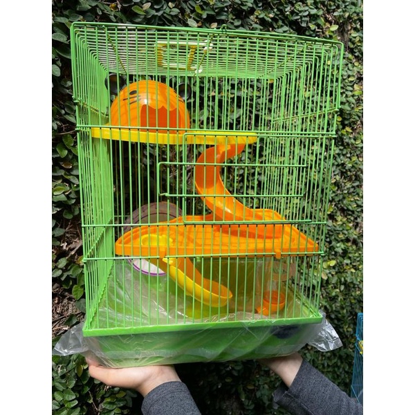 Kandang Hamster Import 3 lantai kandang hamster lucu fullset