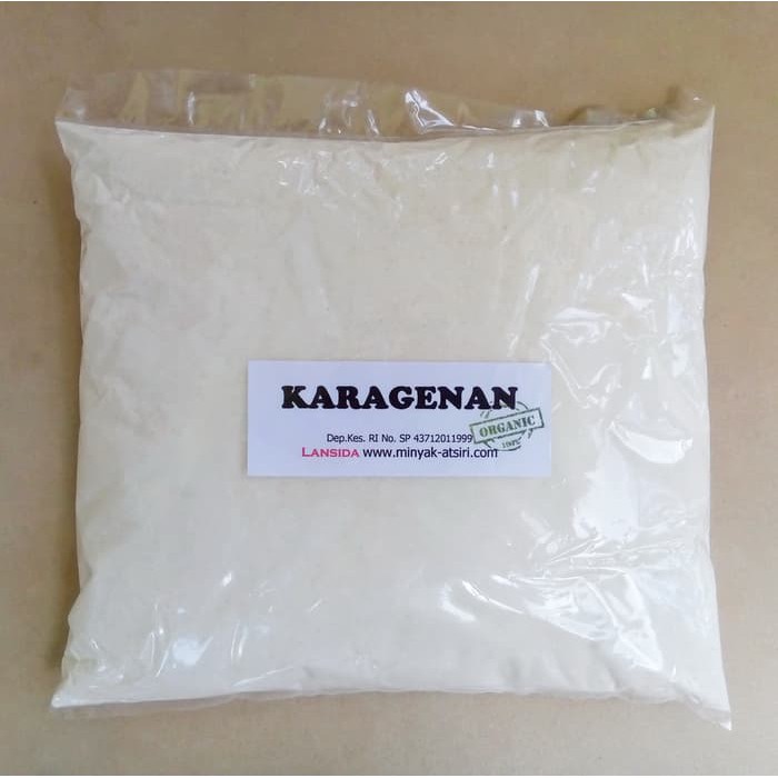 Kappa Carrageenan 100 gram | Karagenan Rumput Laut | Pengenyal Alami untuk Bakso / Sosis / Nugget