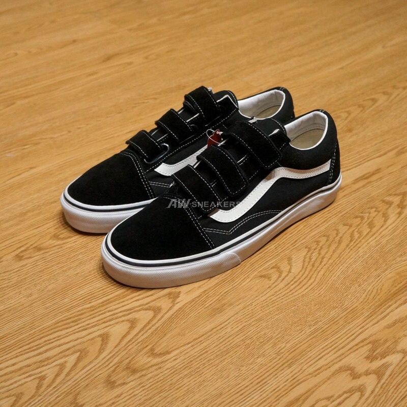 Vans Oldskool Velcro Classic Black White