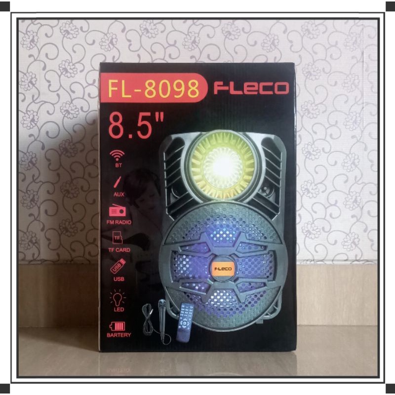 Speaker Bluetooth 8.5 Inch Fleco F-8098