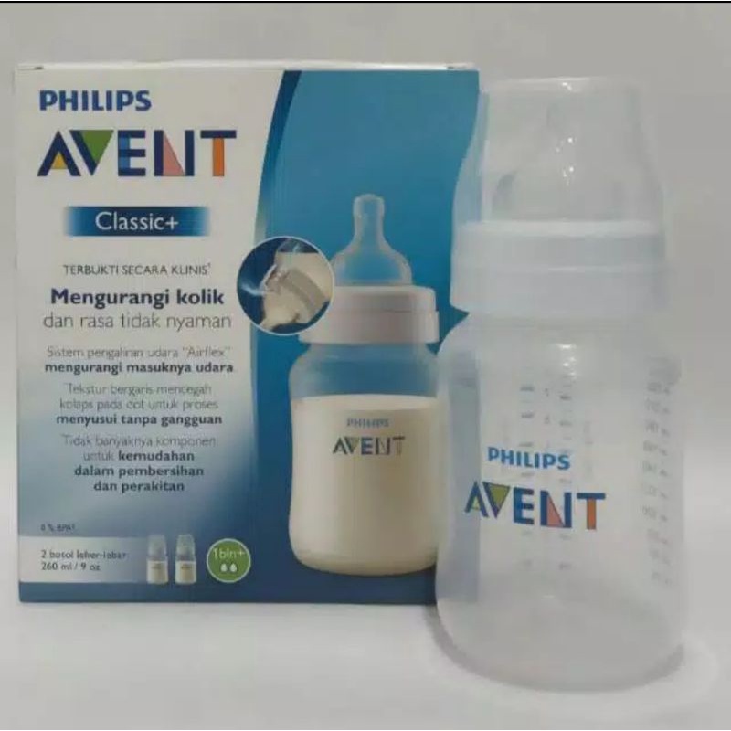 Botol Dot Susu Avent Natural dan Avent Classic Philips