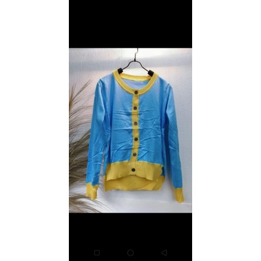 cardigan rajut halus