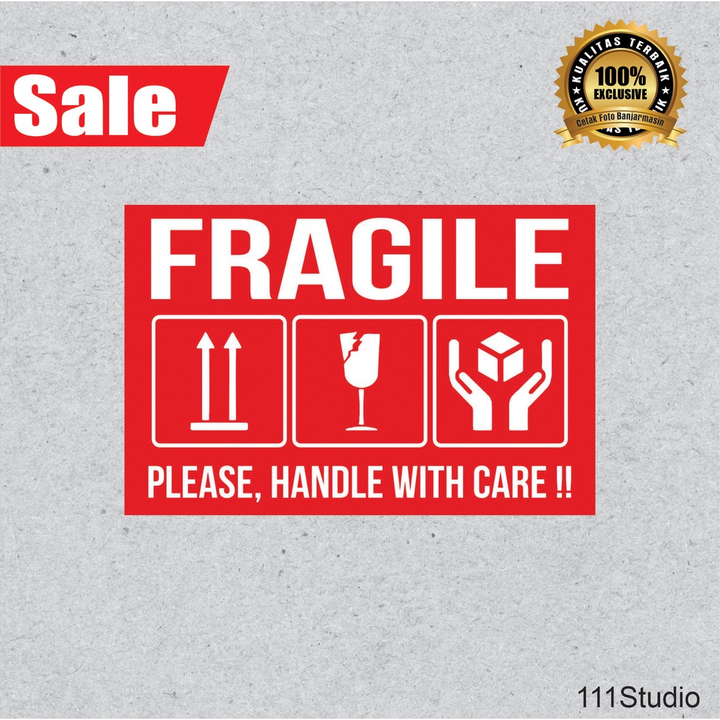 

STIKER FRAGILE | STIKER PACKING | STIKER BELAH PECAH | STIKER MUDHA PECAH | STIKER PLEASE HANDLE WITH CARE