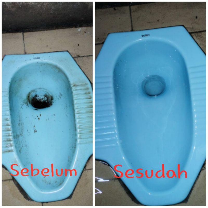 HARGA GROSIR Pembersih kerak dan noda membandel pada besi kramik toilet mesin dll