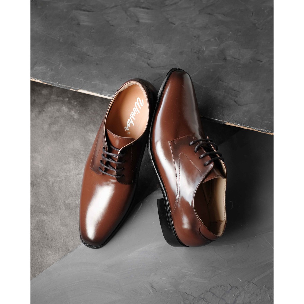 Sepatu Pantofel Pria - Winshor - Ashton - Dark Brown