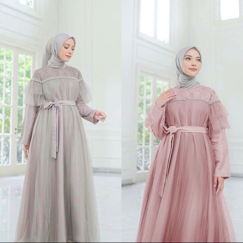 KAYANGAN TUNIK - VICTORIA, TERATAI, LANIA, KAFTAN DRESS BY VANILLA HIJAB